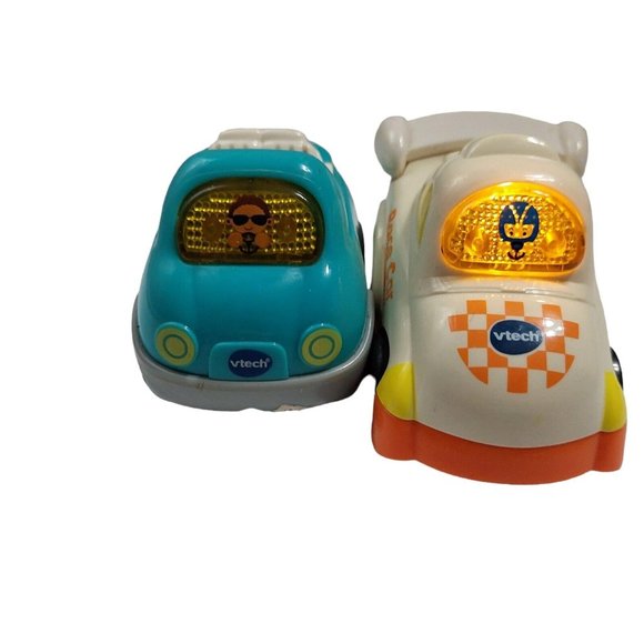 VTech Go Go Smart Wheels Race Car & Convertible Tested Lot Of 2 - Picture 6 of 10